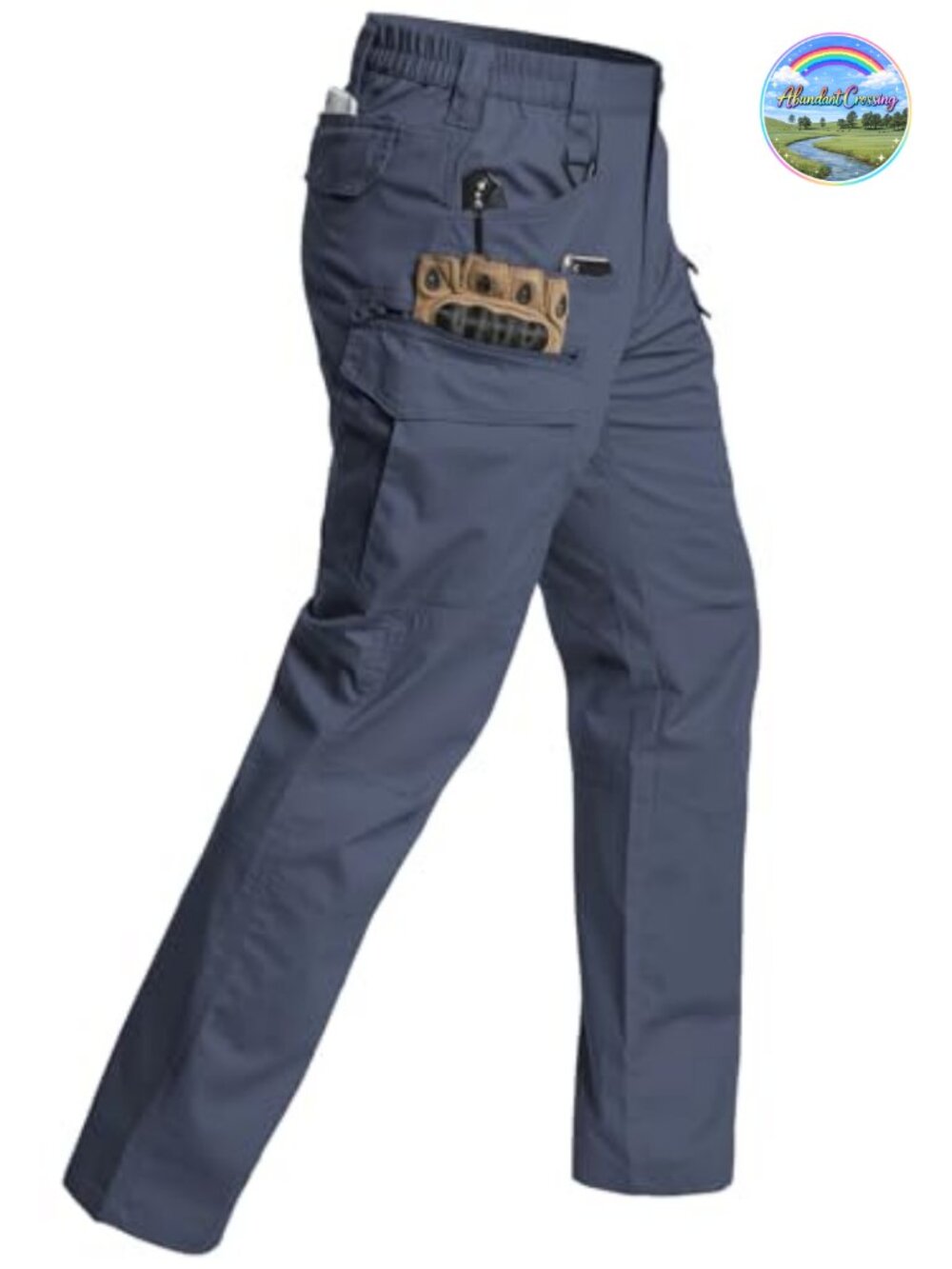 Men's Stretch Ripstop Tactical Cargo Work Hiking Pants 11 Pockets
